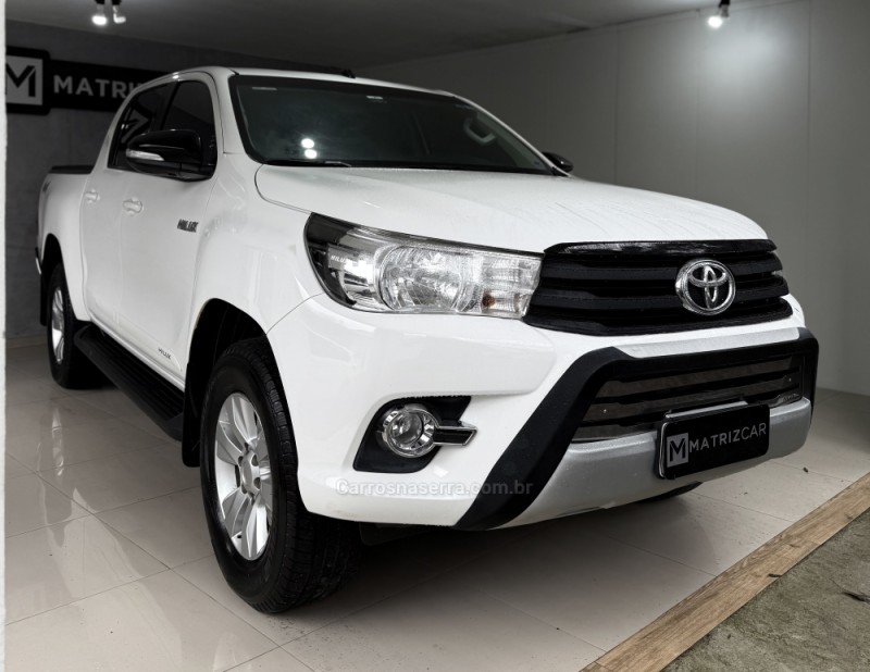 HILUX 2.8 SRV 4X4 CD 16V DIESEL 4P AUTOMÁTICO - 2017 - CANELA