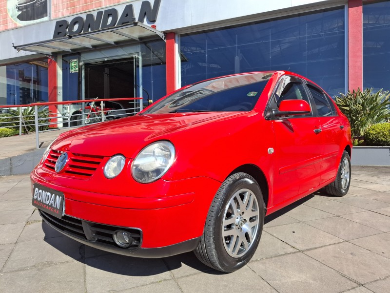 polo sedan 1.6 mi comfortline 8v flex 4p manual 2005 farroupilha