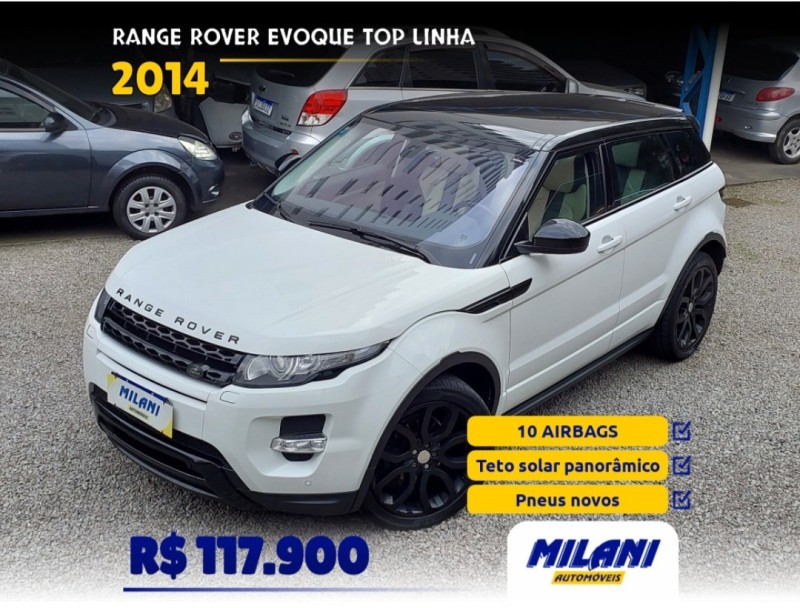 RANGE ROVER EVOQUE 2.0 DYNAMIC 4WD 16V GASOLINA 4P AUTOMÁTICO - 2014 - BENTO GONçALVES