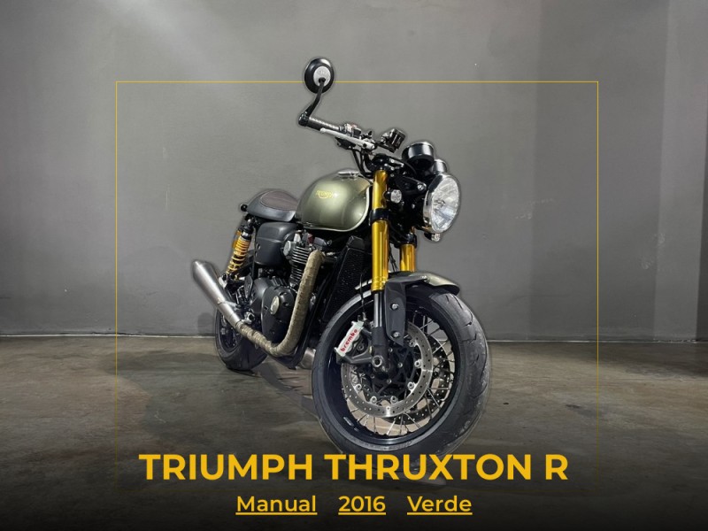 thruxton r 2016 caxias do sul