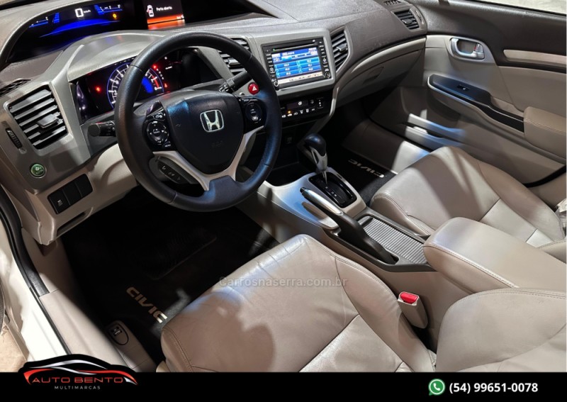 CIVIC 2.0 EXR 16V FLEX 4P AUTOMÁTICO - 2014 - BENTO GONçALVES