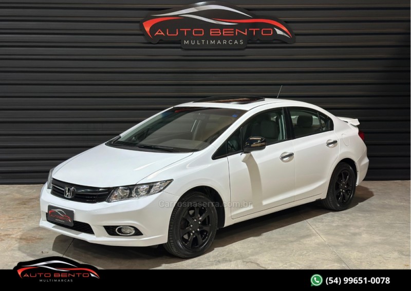 civic 2.0 exr 16v flex 4p automatico 2014 bento goncalves
