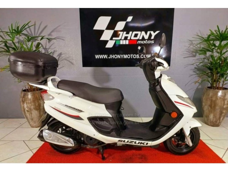 burgman 125 automatic 2008 caxias do sul