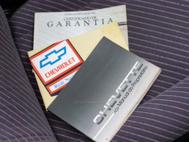 CHEVETTE 1.6 L 8V GASOLINA 2P MANUAL - 1993 - CAXIAS DO SUL