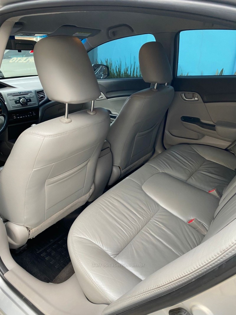 CIVIC 1.8 LXS 16V FLEX 4P MANUAL - 2012 - CANELA