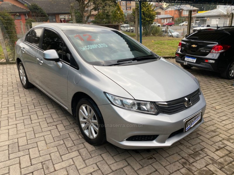 CIVIC 1.8 LXS 16V FLEX 4P MANUAL - 2012 - CANELA
