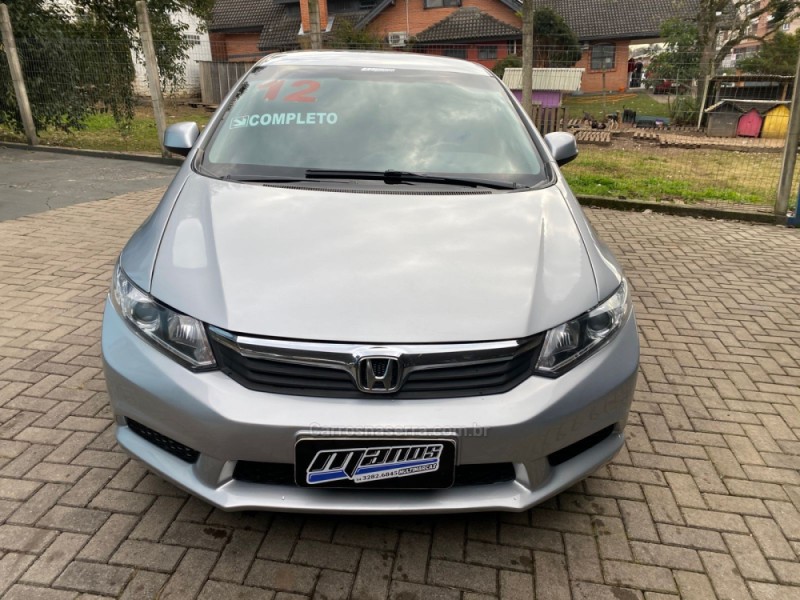 CIVIC 1.8 LXS 16V FLEX 4P MANUAL - 2012 - CANELA