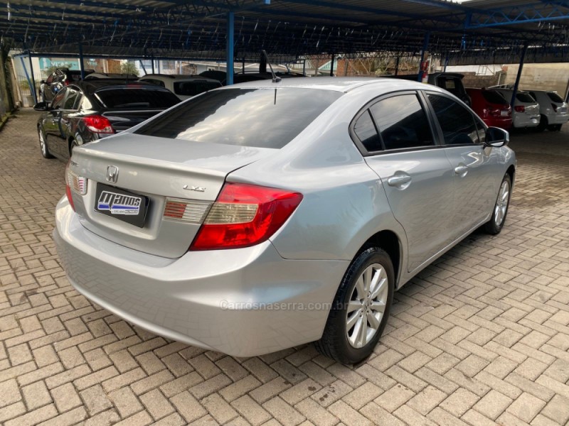 CIVIC 1.8 LXS 16V FLEX 4P MANUAL - 2012 - CANELA