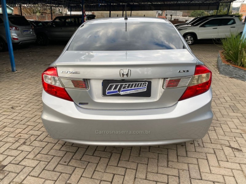 CIVIC 1.8 LXS 16V FLEX 4P MANUAL - 2012 - CANELA