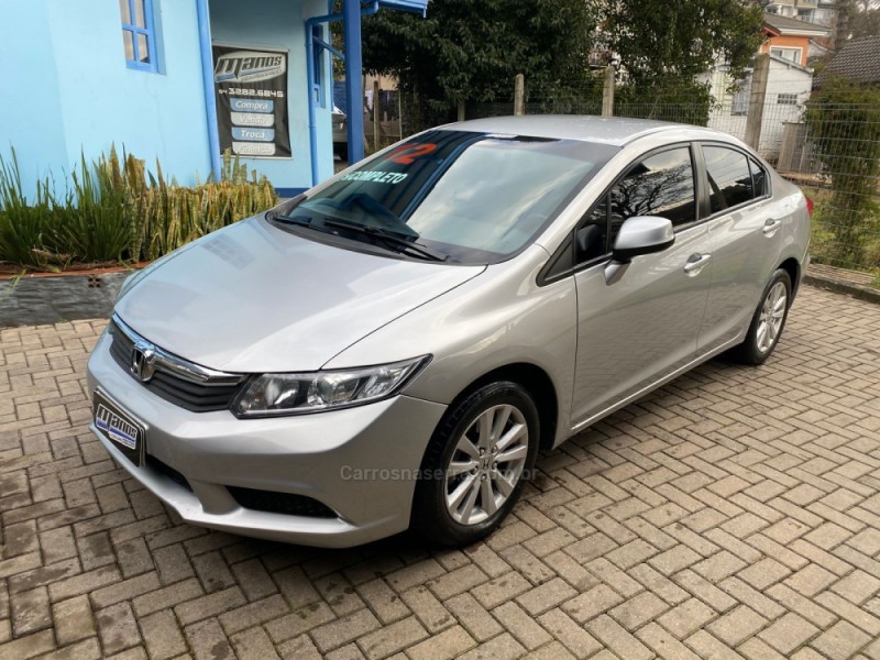 civic 1.8 lxs 16v flex 4p manual 2012 canela