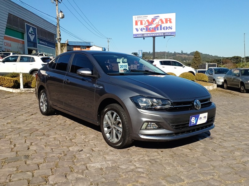 virtus 1.0 200 tsi highline automatico 2018 flores da cunha