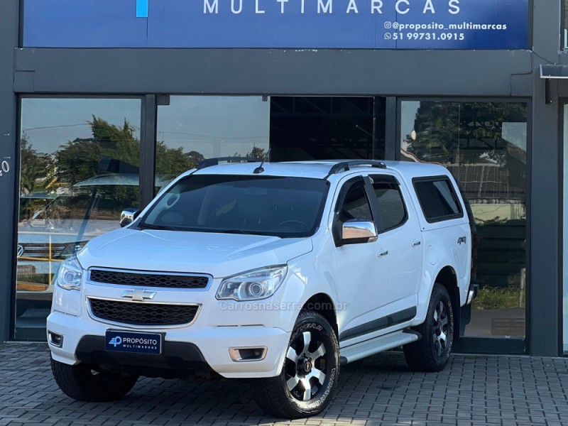 S10 2.8 LTZ 4X4 CD 16V TURBO DIESEL 4P AUTOMÁTICO - 2014 - ESTâNCIA VELHA