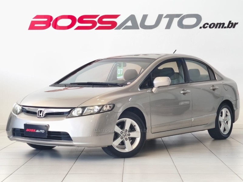 civic 1.8 lxs 16v gasolina 4p automatico 2007 caxias do sul