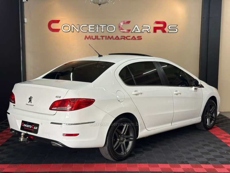 408 1.6 GRIFFE 16V TURBO GASOLINA 4P AUTOMÁTICO - 2013 - NOVO HAMBURGO