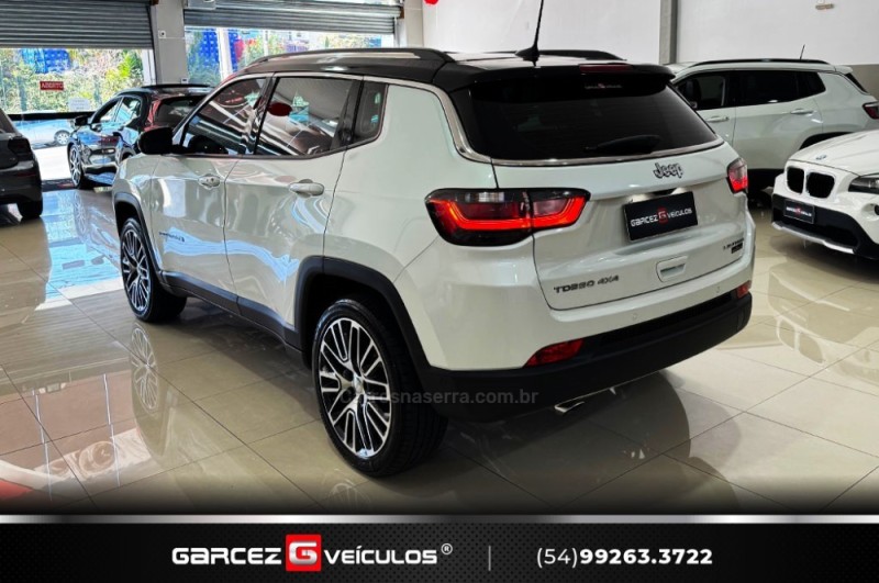 COMPASS 2.0 LIMITED TD350 TURBO DIESEL 4X4 4P AUTOMÁTICO - 2022 - BENTO GONçALVES