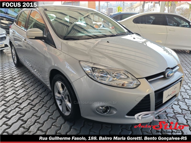 FOCUS 1.6 S 16V FLEX 4P MANUAL - 2015 - BENTO GONçALVES
