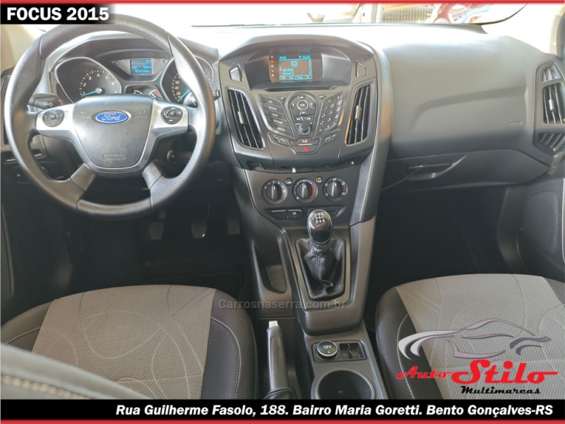FOCUS 1.6 S 16V FLEX 4P MANUAL - 2015 - BENTO GONçALVES