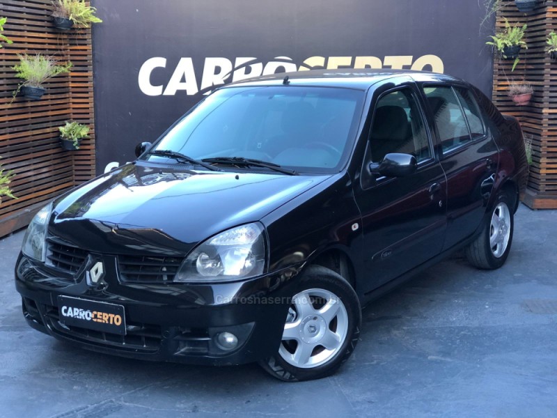 clio 1.6 privilege sedan 16v flex 4p manual 2009 novo hamburgo