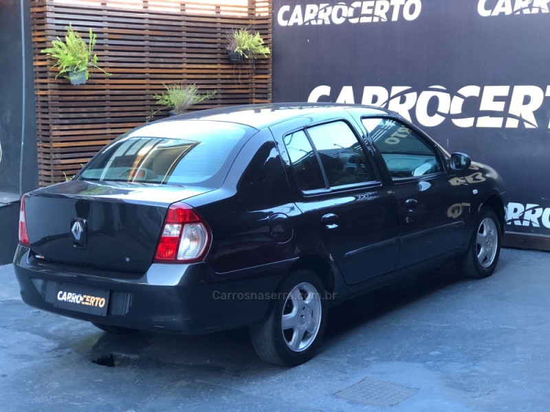 CLIO 1.6 PRIVILÉGE SEDAN 16V FLEX 4P MANUAL - 2009 - NOVO HAMBURGO