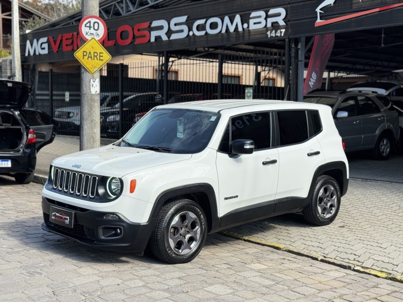 renegade 1.8 16v flex sport 4p automatico 2016 caxias do sul