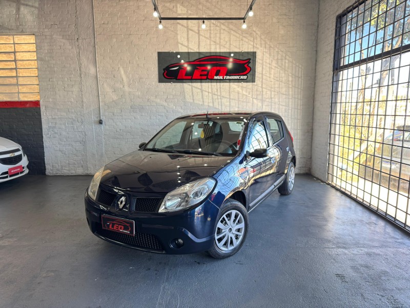 sandero 1.6 expression 8v flex 4p manual 2009 caxias do sul