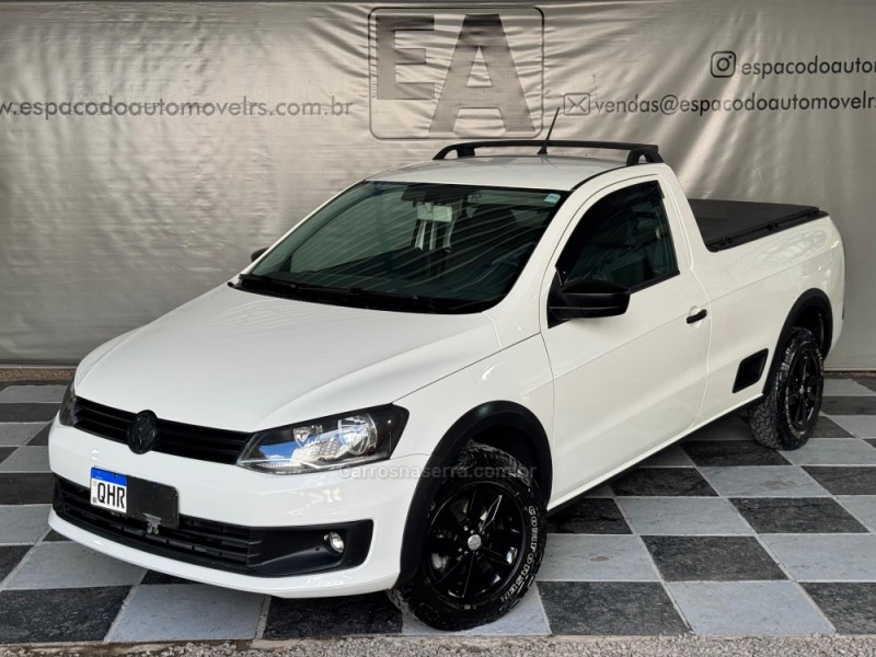 SAVEIRO 1.6 MI TREND CS 8V FLEX 2P MANUAL G.IV - 2016 - NOVA PRATA