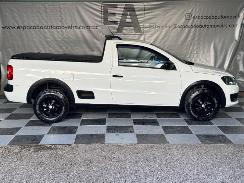 SAVEIRO 1.6 MI TREND CS 8V FLEX 2P MANUAL G.IV - 2016 - NOVA PRATA