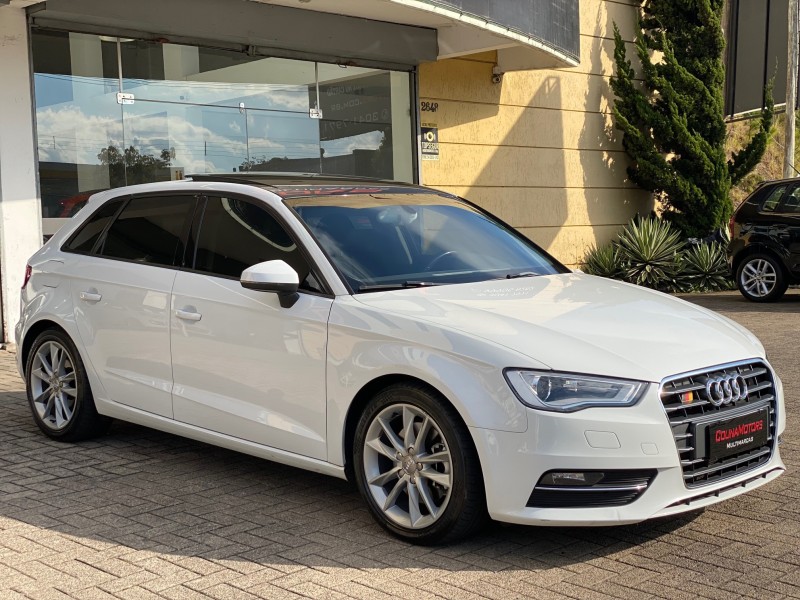 A3 1.8 TFSI SPORTBACK AMBITION 16V GASOLINA 4P AUTOMÁTICO - 2014 - CAXIAS DO SUL