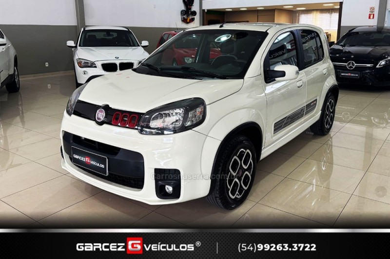 uno 1.4 evo sporting 8v flex 4p automatizado 2015 bento goncalves