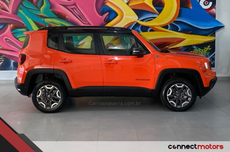 RENEGADE 1.3 TRAILHAWK T270 16V TURBO FLEX 4X4 4P AUTOMÁTICO - 2023 - BENTO GONçALVES
