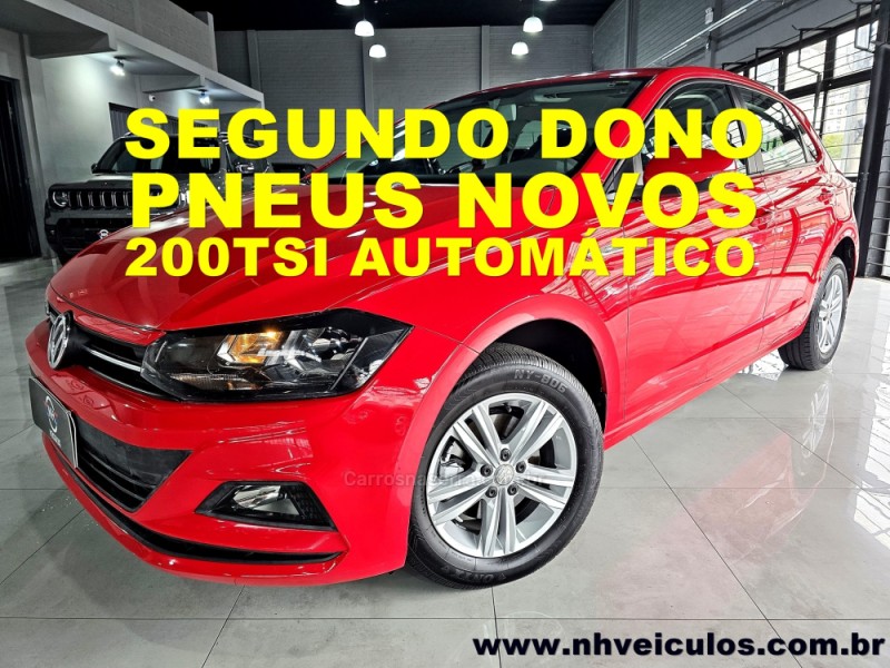polo 1.0 200 tsi comfortline automatico 2018 novo hamburgo
