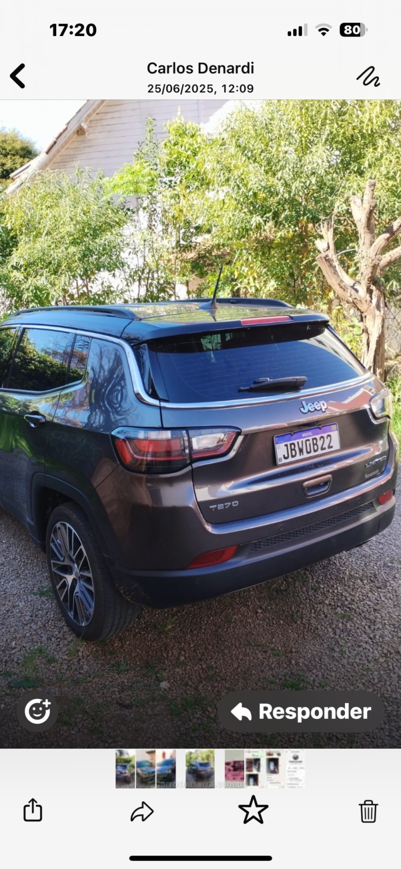 COMPASS 1.3 LIMITED T270 16V TURBO FLEX 4P AUTOMÁTICO - 2023 - ANTôNIO PRADO