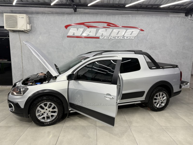 SAVEIRO 1.6 MSI CROSS CD 16V 2P MANUAL - 2015 - SAPIRANGA
