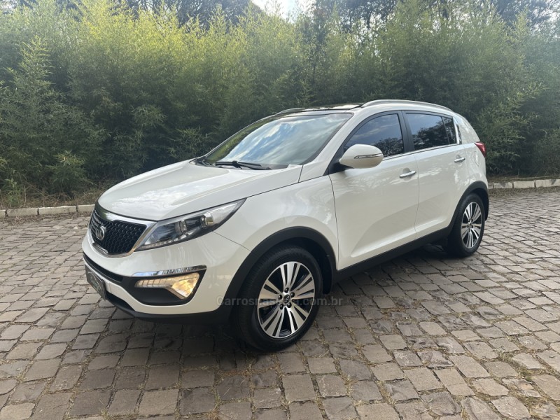 sportage 2.0 ex2 4x2 16v flex 4p automatico 2015 nova prata