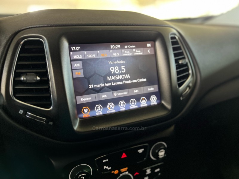 COMPASS 2.0 16V DIESEL LONGITUDE 4X4 AUTOMÁTICO - 2018 - CAXIAS DO SUL