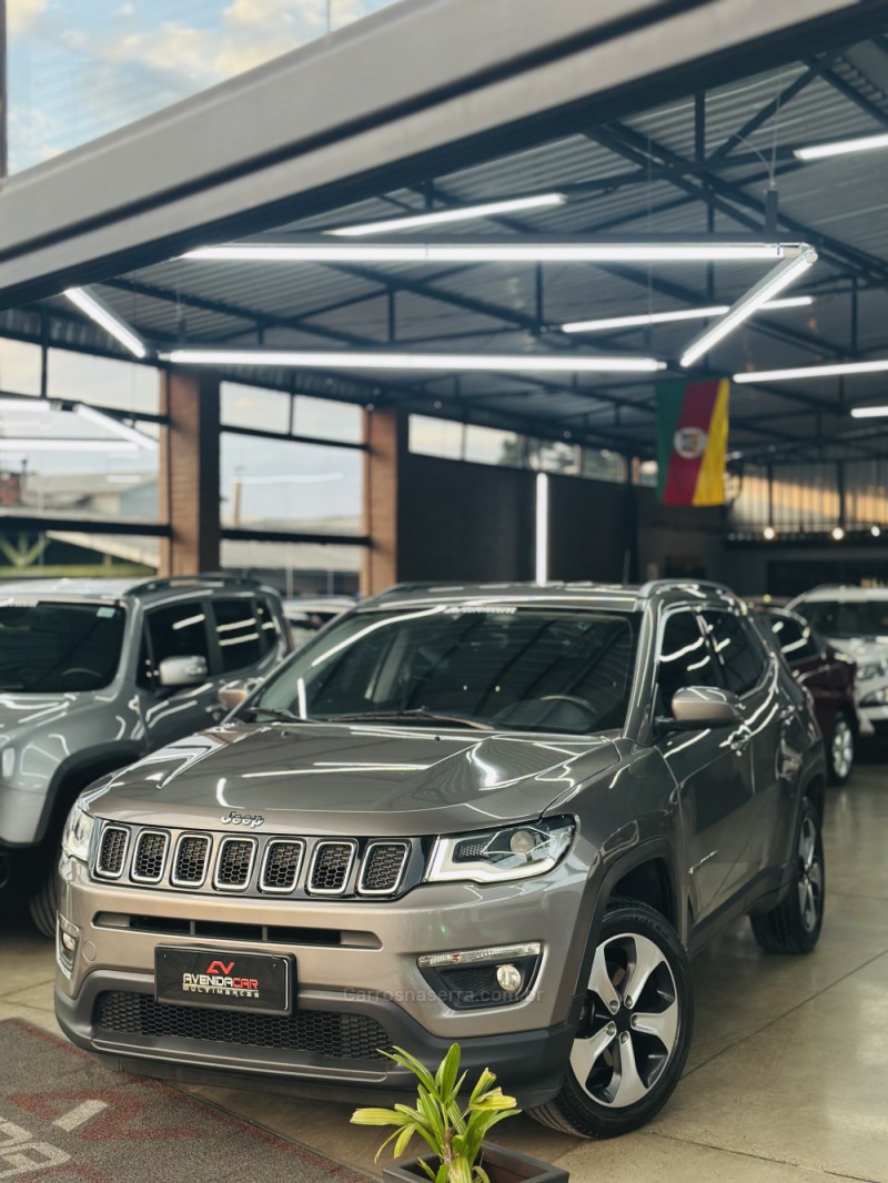 COMPASS 2.0 16V FLEX LONGITUDE AUTOMÁTICO - 2017 - CANELA