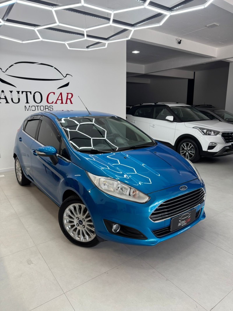 fiesta 1.6 titanium hatch 16v flex 4p automatico 2014 caxias do sul