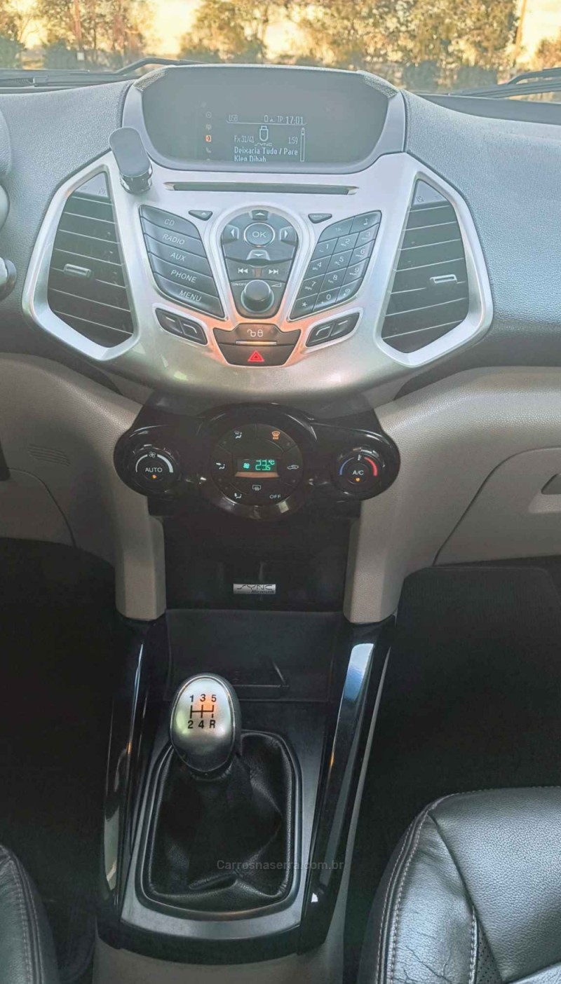 ECOSPORT 2.0 TITANIUM 16V FLEX 4P MANUAL - 2013 - CAXIAS DO SUL