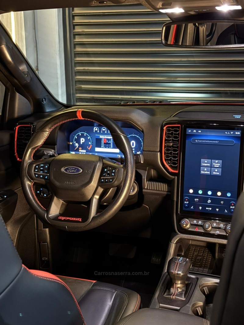 RANGER 3.0 RAPTOR 4X4 V6 TURBO GASOLINA 4P AUTOMÁTICO - 2024 - LAJEADO