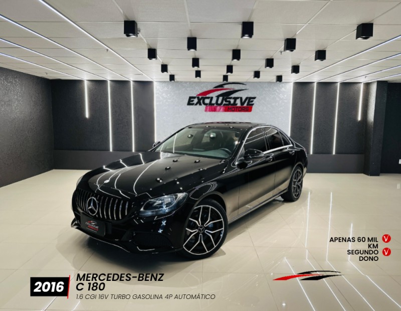 c 180 1.6 cgi 16v turbo gasolina 4p automatico 2016 caxias do sul