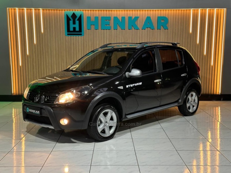 sandero 1.6 stepway 16v flex 4p manual 2010 campo bom