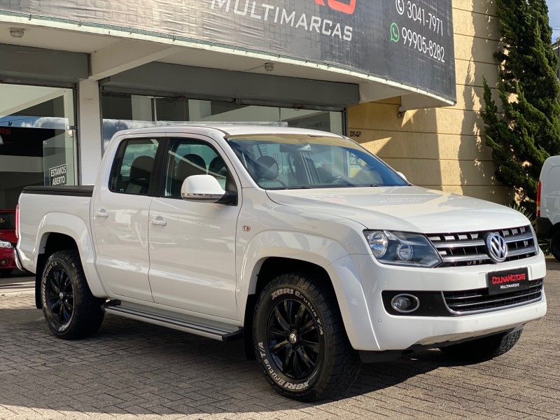 AMAROK 2.0 HIGHLINE 4X4 CD 16V TURBO INTERCOOLER DIESEL 4P AUTOMÁTICO - 2013 - CAXIAS DO SUL