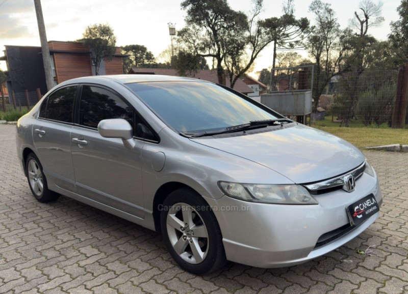 CIVIC 1.8 LXS 16V GASOLINA 4P AUTOMÁTICO - 2008 - CANELA