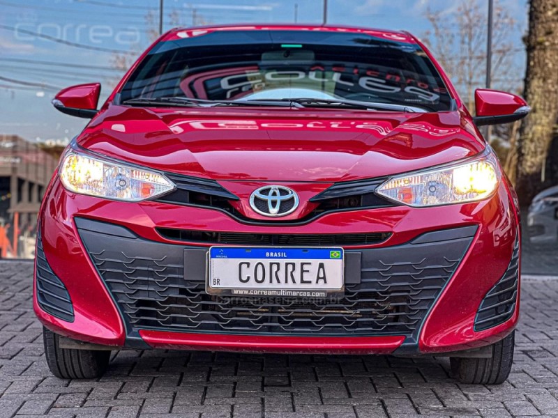 YARIS 1.5 XL PLUS CONNECT 16V FLEX 4P AUTOMÁTICO - 2022 - CANELA