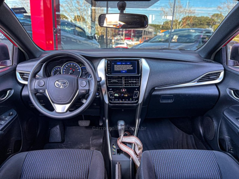 YARIS 1.5 XL PLUS CONNECT 16V FLEX 4P AUTOMÁTICO - 2022 - CANELA