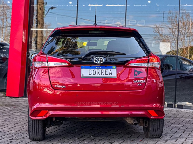 YARIS 1.5 XL PLUS CONNECT 16V FLEX 4P AUTOMÁTICO - 2022 - CANELA