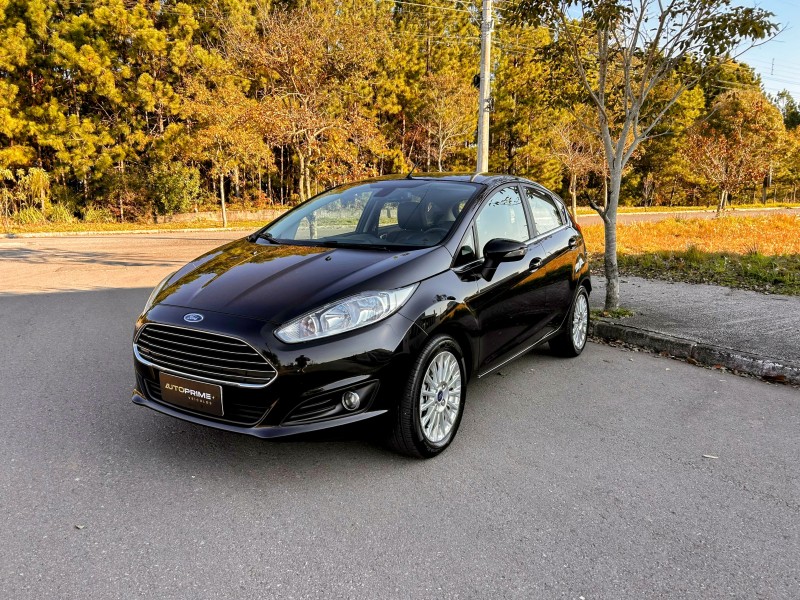 fiesta 1.6 titanium plus hatch 16v flex 4p automatico 2016 bento goncalves