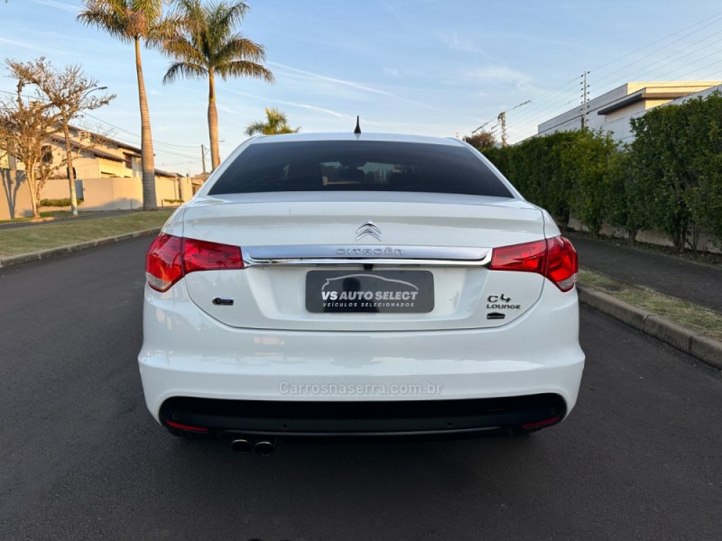 C4 LOUNGE 1.6 EXCLUSIVE 16V TURBO FLEX 4P AUTOMÁTICO - 2014 - SãO LEOPOLDO