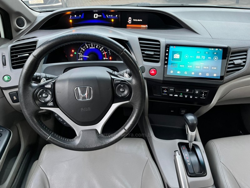 CIVIC 2.0 EXR 16V FLEX 4P AUTOMÁTICO - 2014 - DOIS IRMãOS