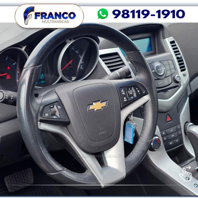 CRUZE 1.8 LT 16V FLEX 4P AUTOMÁTICO - 2014 - VACARIA
